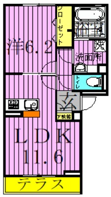 メイプルヴィレッジの間取り