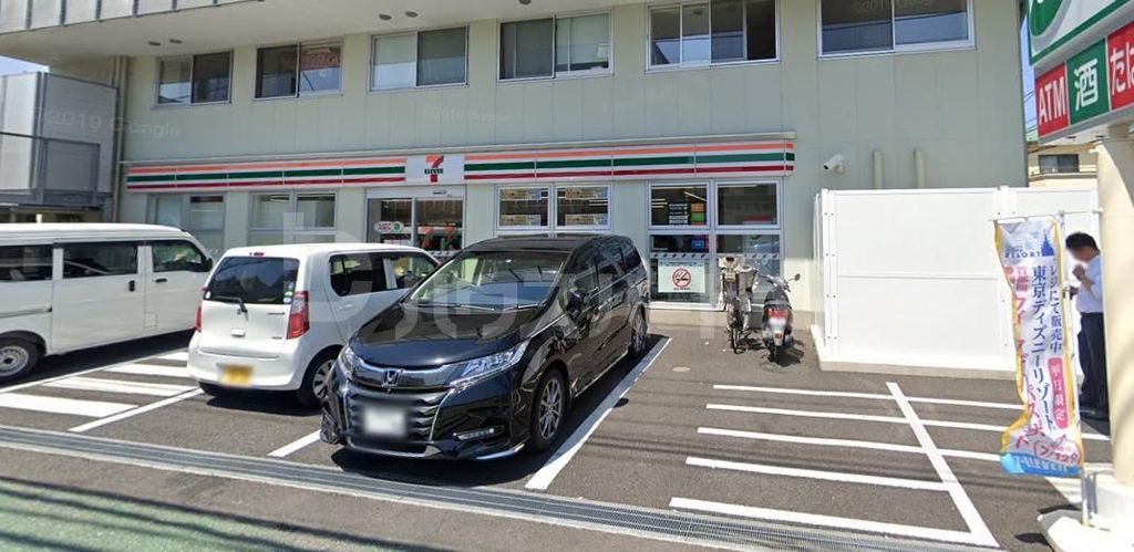 コンビニ　セブンイレブン市川新田2丁目店（コンビニ）まで380m