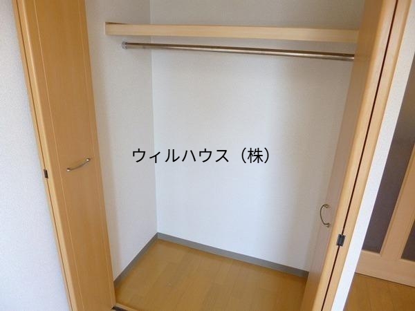 収納　クローゼット！