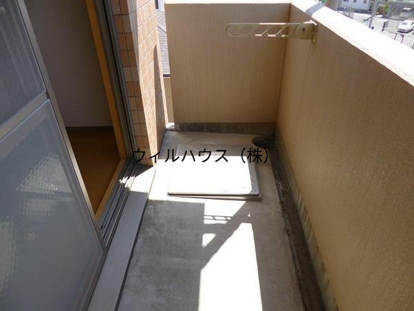 バルコニー　日当たり良好！