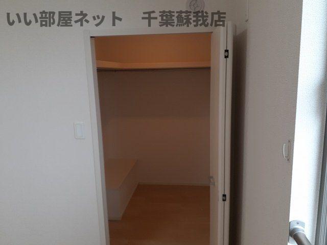 収納　収納があります