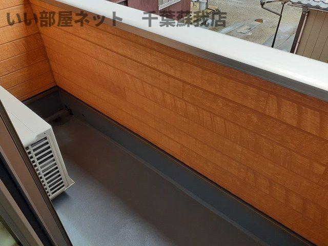 バルコニー　落ち着いた時間を過ごせるバルコニーです