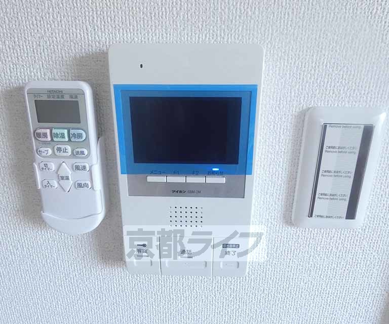 セキュリティ　ＴＶホン付きで安心ですね。