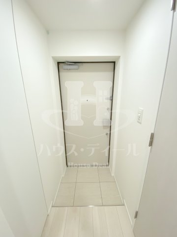 玄関　明るい玄関です
