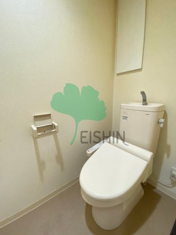 トイレ　清潔感のあるトイレです。
