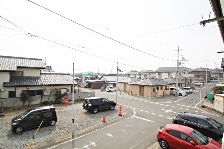 眺望　駐車場ゆったり♪停めやすいですよ♪