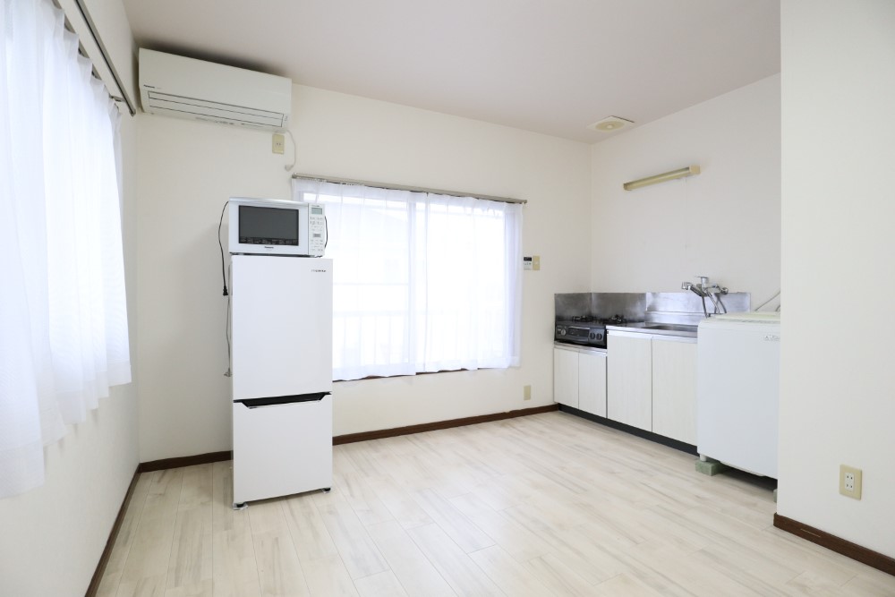 居室・リビング　正方形に近い間取。使いやすいですよ♪