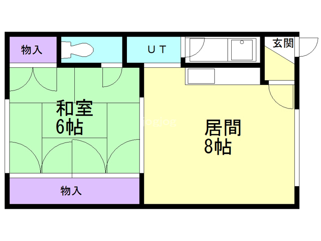 コーポ小野IIの間取り