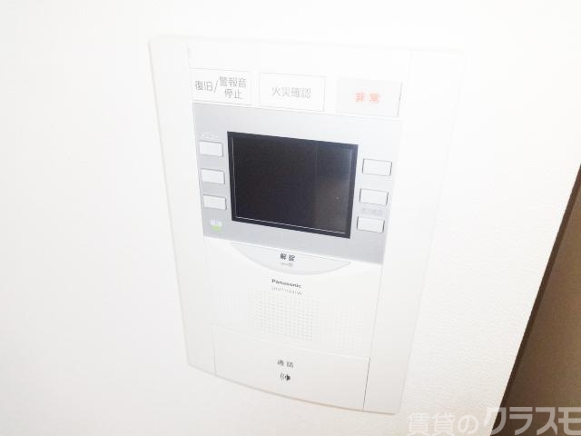 セキュリティ　顔の見える安心のオートロックです。