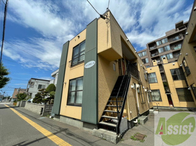 建物外観　札幌北区北３５条西「メゾンアサノＡ」