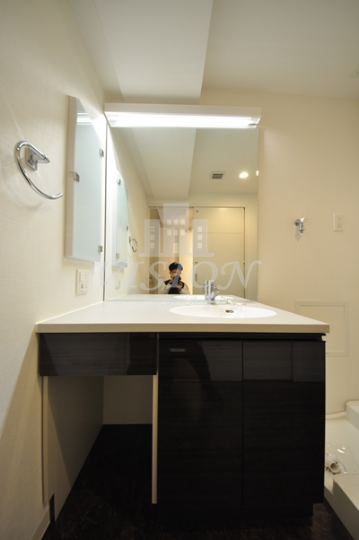 洗面設備　写真は別タイプとなります。