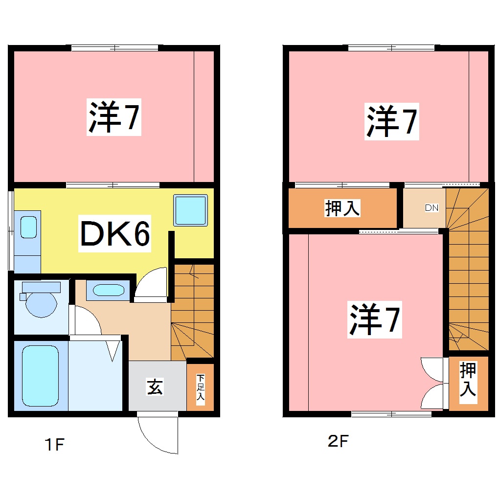 PF-１の間取り