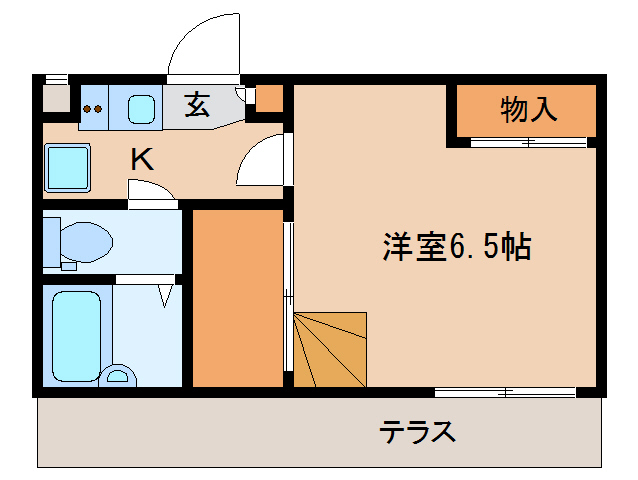 レオパレスエザーンスの間取り