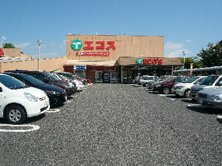 スーパー　エコス城山店（スーパー）まで852m