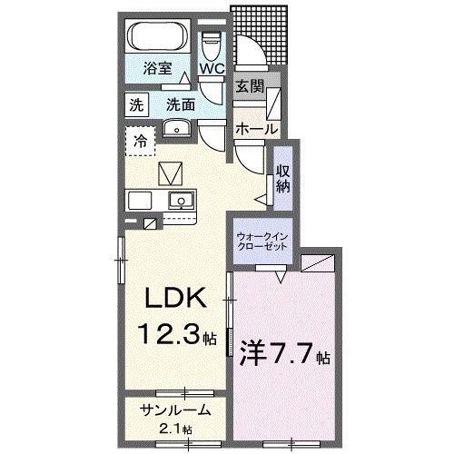 イ・ミリ　ＳＷ２０の間取り