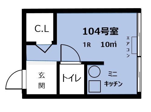 パレス千束の間取り