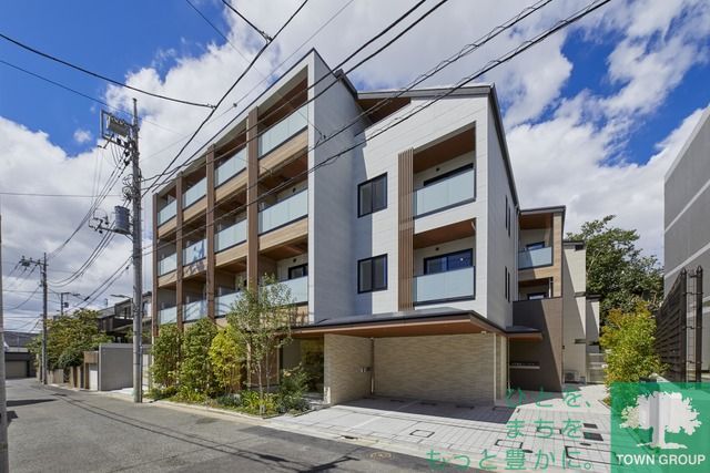 大田区北千束のマンションの建物外観