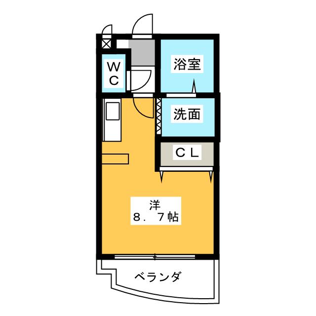 クロッシュ　メゾンの間取り