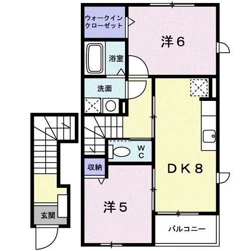 【ベル　グレース　Iの間取り】