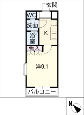 リバティークリーンの間取り