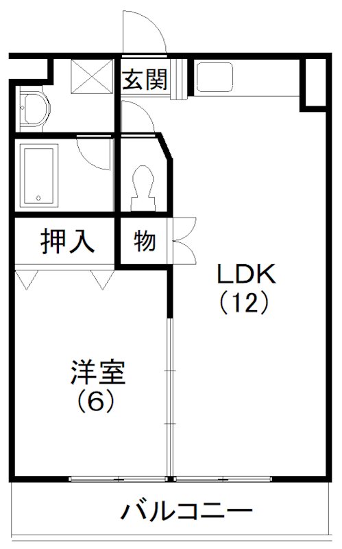 【レイクコート富塚の間取り】