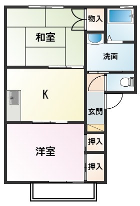 エスポワールの間取り