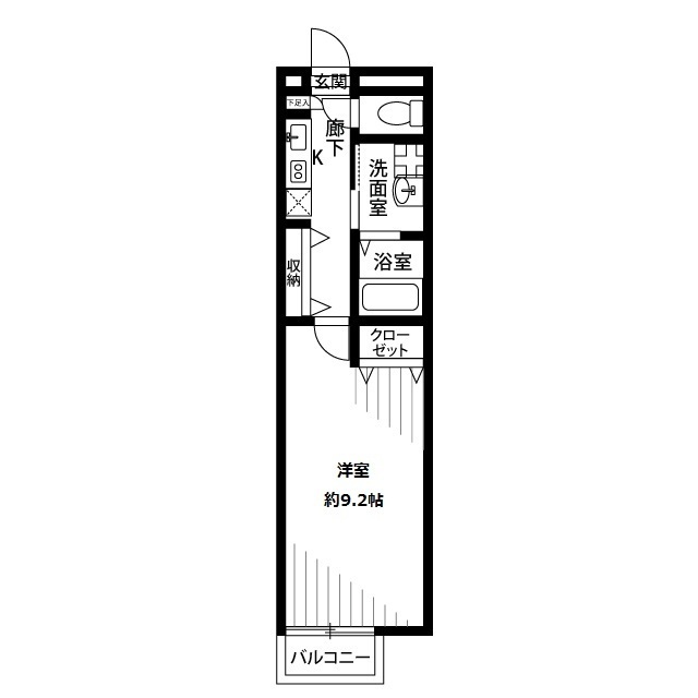 アムール　豊友の間取り