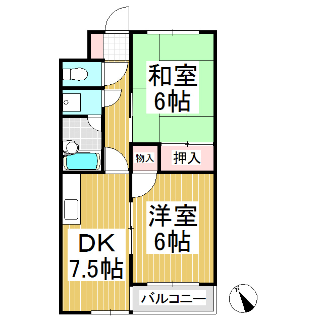 千曲昭和ビルの間取り