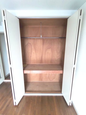 収納　たっぷりとした収納スペースです