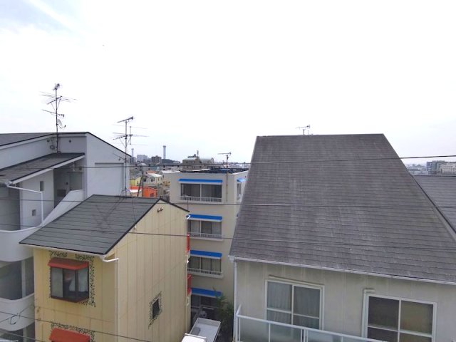 眺望　バルコニーからの景色です