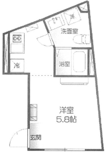 パークサイド戸越公園の間取り