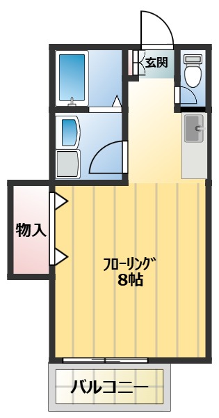 パーム夏見台の間取り