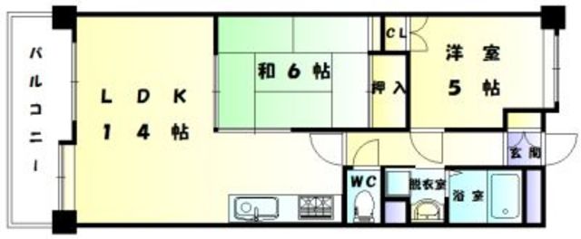 リファレンス箱崎の間取り