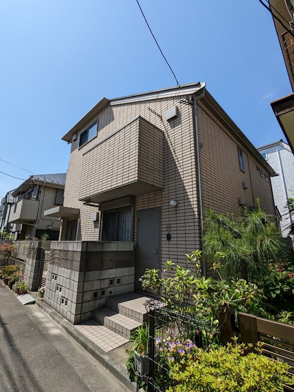 大田区東蒲田のアパートの建物外観