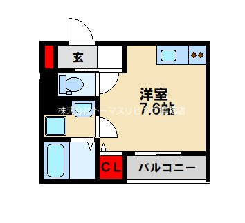 仮称）小郡新築アパートの間取り