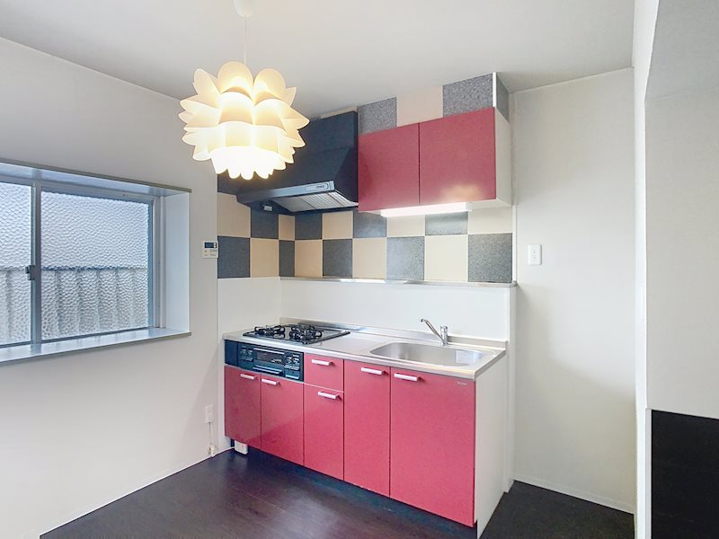 キッチン　うれしいシステムキッチンです