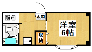 シャルム山村PARTIの間取り