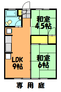 サンホワイトC109の間取り