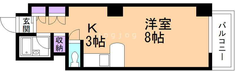 プリムラＫ２の間取り