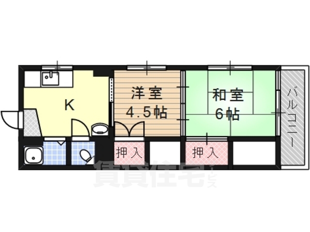 不二ビルの間取り