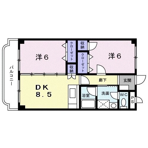 サンフラワーの間取り