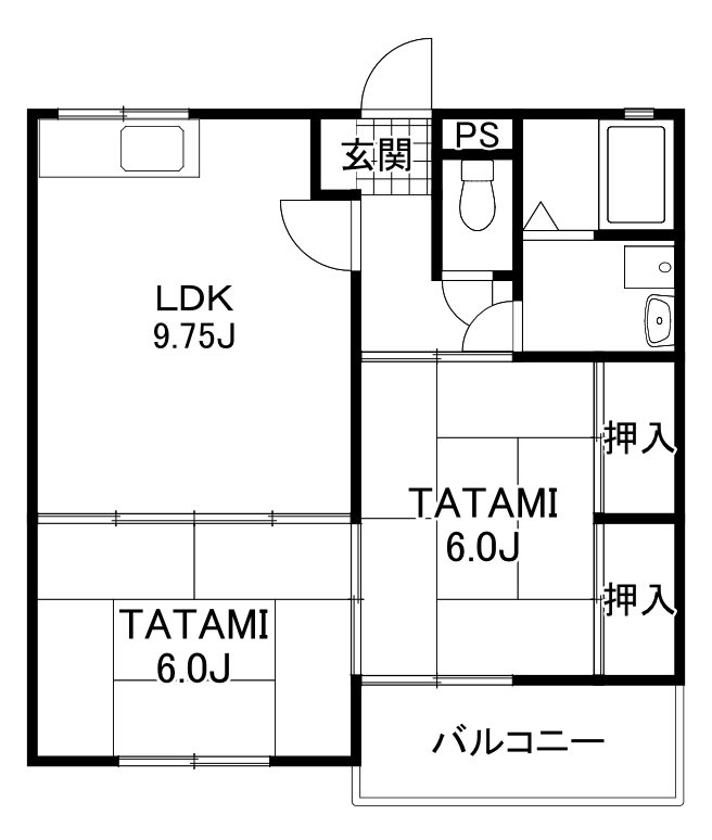 ヴィレッジ関根の間取り