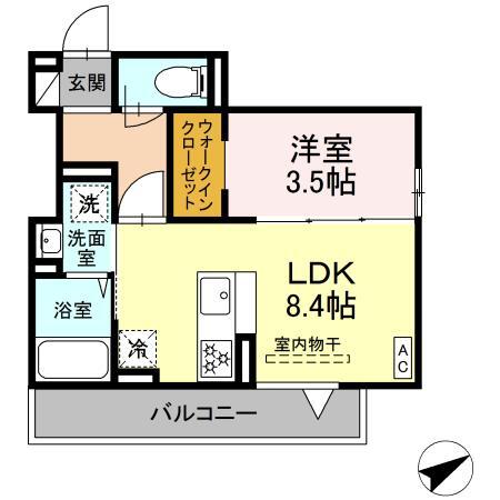 （仮称）Ｄ－ＲＯＯＭ鵠沼花沢町の間取り