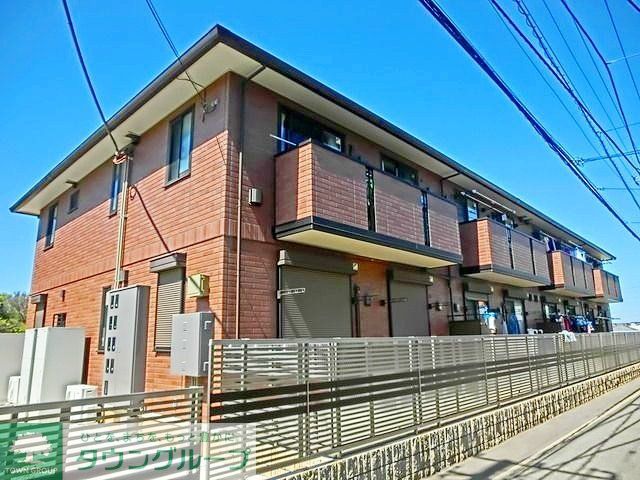 千葉市稲毛区園生町のアパートの建物外観