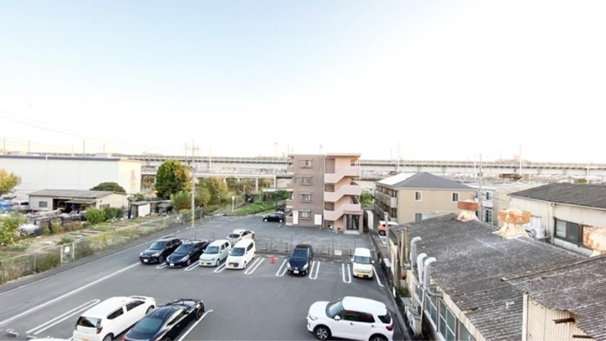 眺望　駐車場