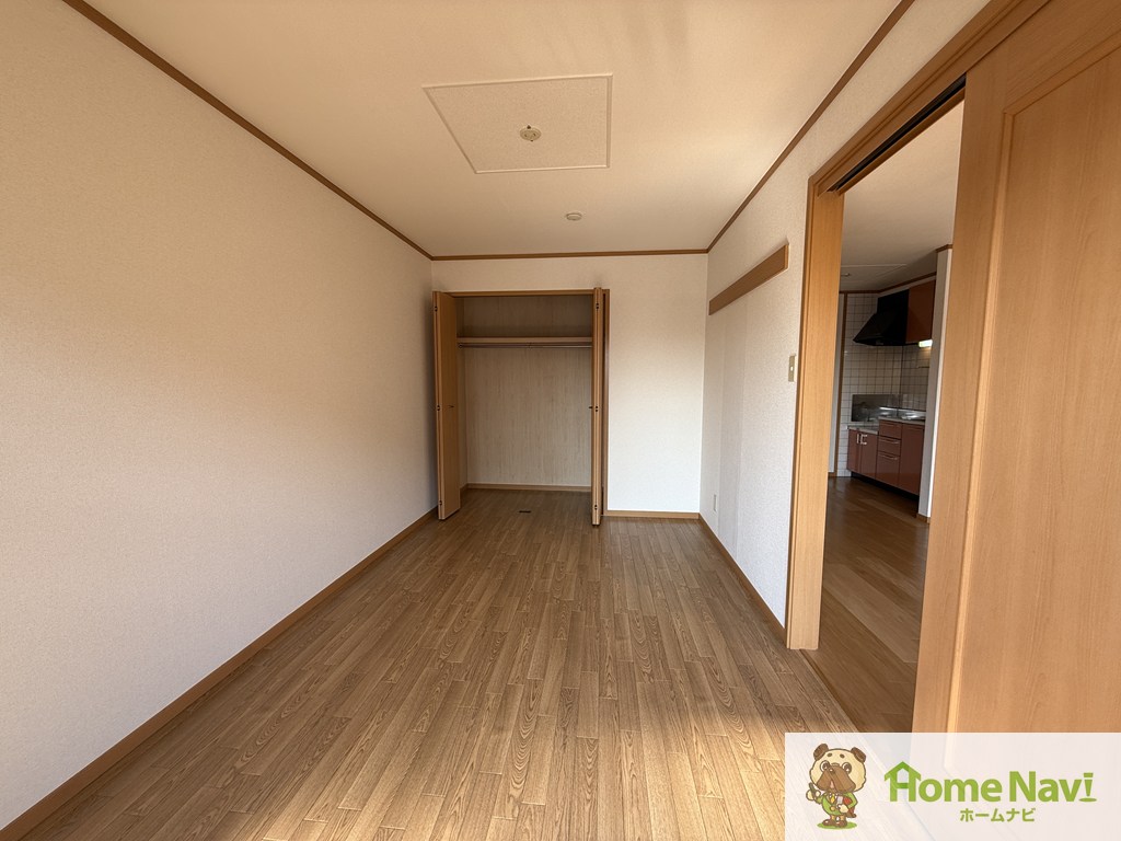 収納　大きな収納で荷物もすっきり片付きます。