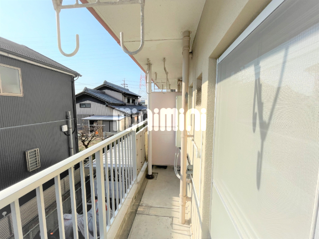 バルコニー　※別号室の写真です