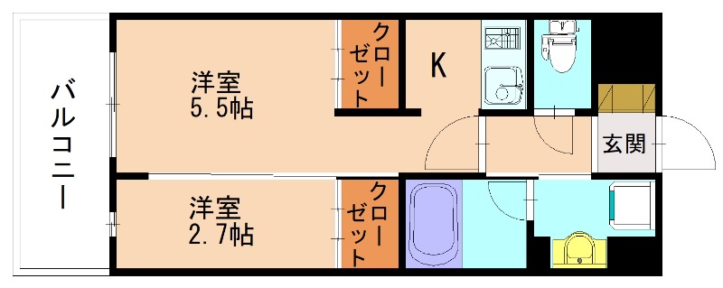 ロイヤルシティ自由ヶ丘の間取り