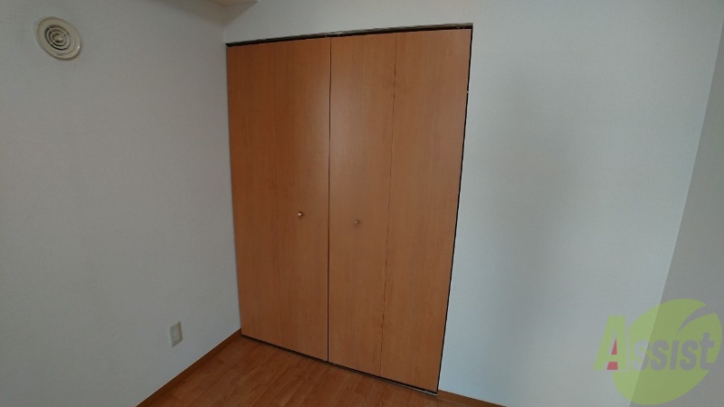 収納　収納です。寝室もすっきり片付きますよ～！