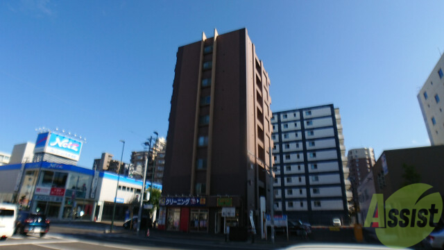 建物外観　札幌市中央区北４条西「メゾン・ド北円山さくら」